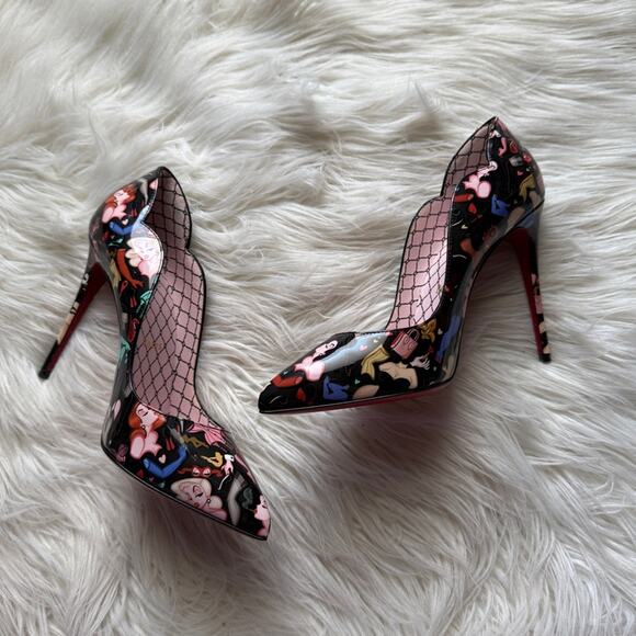 NWT•Christian Louboutin X Dr Bored Limited Edition Hot Chick 100 Pumps Size:36 - Picture 3 of 10